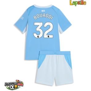 Manchester City Ayyoub Bouaddi #32 Kotipaita Lapsille 2026-27 Lyhythihainen (+ shortsit)